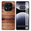 Funda Silicona para Xiaomi Redmi Note 14 Pro 4G diseño Madera 02 Dibujos