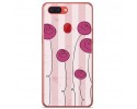 Funda Gel Tpu para Oppo R15 Pro Diseño Flores Vintage Dibujos