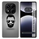 Funda Silicona para Xiaomi Redmi Note 14 Pro 4G diseño Barba Dibujos