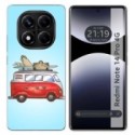 Funda Silicona para Xiaomi Redmi Note 14 Pro 4G diseño Furgoneta Dibujos