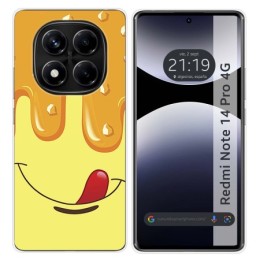 Funda Silicona para Xiaomi Redmi Note 14 Pro 4G diseño Helado Vainilla Dibujos