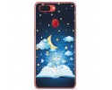 Funda Gel Tpu para Oppo R15 Pro Diseño Libro Cuentos Dibujos