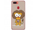 Funda Gel Tpu para Oppo R15 Pro Diseño Leon Dibujos