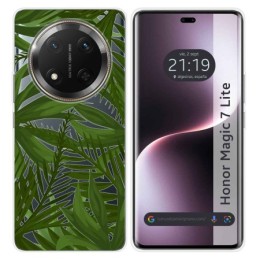 Funda Silicona Transparente para Huawei Honor Magic 7 Lite 5G diseño Jungla Dibujos