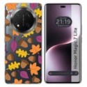 Funda Silicona Transparente para Huawei Honor Magic 7 Lite 5G diseño Otoño Dibujos