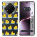 Funda Silicona Transparente para Huawei Honor Magic 7 Lite 5G diseño Pato Dibujos