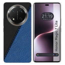Funda Silicona para Huawei Honor Magic 7 Lite 5G diseño Cuero 02 Dibujos