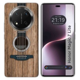 Funda Silicona para Huawei Honor Magic 7 Lite 5G diseño Madera 11 Dibujos