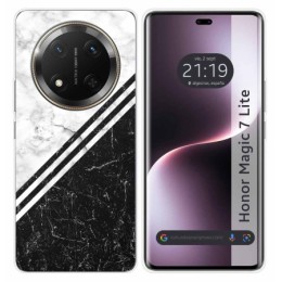 Funda Silicona para Huawei Honor Magic 7 Lite 5G diseño Mármol 01 Dibujos