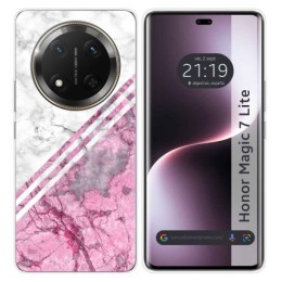 Funda Silicona para Huawei Honor Magic 7 Lite 5G diseño Mármol 03 Dibujos
