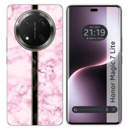 Funda Silicona para Huawei Honor Magic 7 Lite 5G diseño Mármol 04 Dibujos