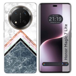 Funda Silicona para Huawei Honor Magic 7 Lite 5G diseño Mármol 05 Dibujos