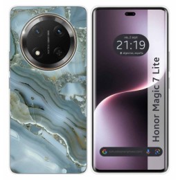 Funda Silicona para Huawei Honor Magic 7 Lite 5G diseño Mármol 09 Dibujos