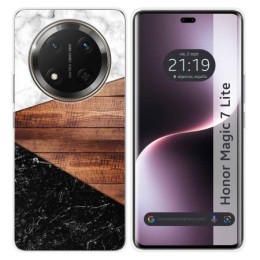 Funda Silicona para Huawei Honor Magic 7 Lite 5G diseño Mármol 11 Dibujos