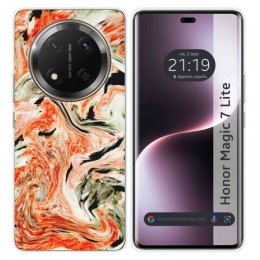 Funda Silicona para Huawei Honor Magic 7 Lite 5G diseño Mármol 12 Dibujos