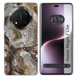 Funda Silicona para Huawei Honor Magic 7 Lite 5G diseño Mármol 14 Dibujos