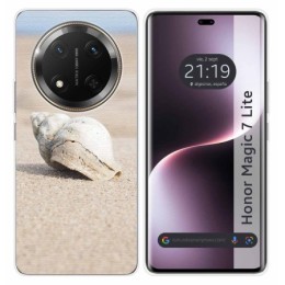 Funda Silicona para Huawei Honor Magic 7 Lite 5G diseño Concha Dibujos