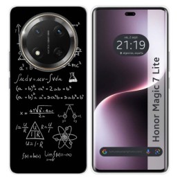 Funda Silicona para Huawei Honor Magic 7 Lite 5G diseño Formulas Dibujos