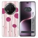 Funda Silicona para Huawei Honor Magic 7 Lite 5G diseño Flores Vintage Dibujos