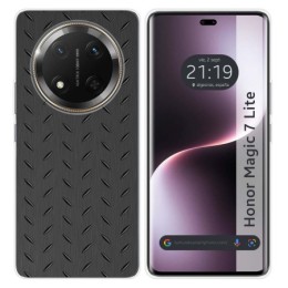 Funda Silicona para Huawei Honor Magic 7 Lite 5G diseño Metal Dibujos