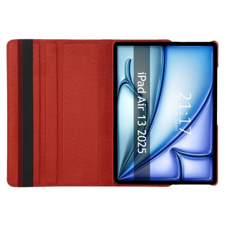 Funda Giratoria 360 para Apple iPad Air 2025 13 (M3) color Roja