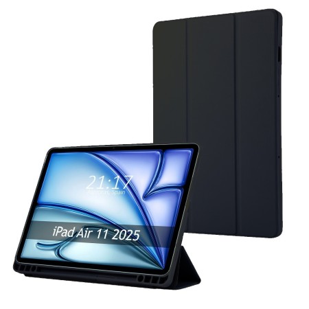 Funda con tapa Smart para Apple iPad Air 2025 11 (M3) color Negro