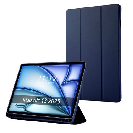 Funda con tapa Smart para Apple iPad Air 2025 13 (M3) color Azul