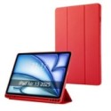Funda con tapa Smart para Apple iPad Air 2025 13 (M3) color Rojo