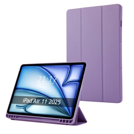 Funda con tapa Smart para Apple iPad Air 2025 11 (M3) color Morado