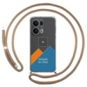 Personaliza tu Funda Colgante Transparente para Oppo Reno 13 Pro 5G con Cordon Camel Dibujo Personalizada