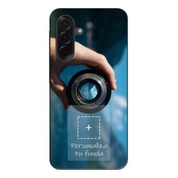 Personaliza tu Funda Silicona Gel Tpu Negra con tu Fotografia para Samsung Galaxy A26 5G Dibujo Personalizada