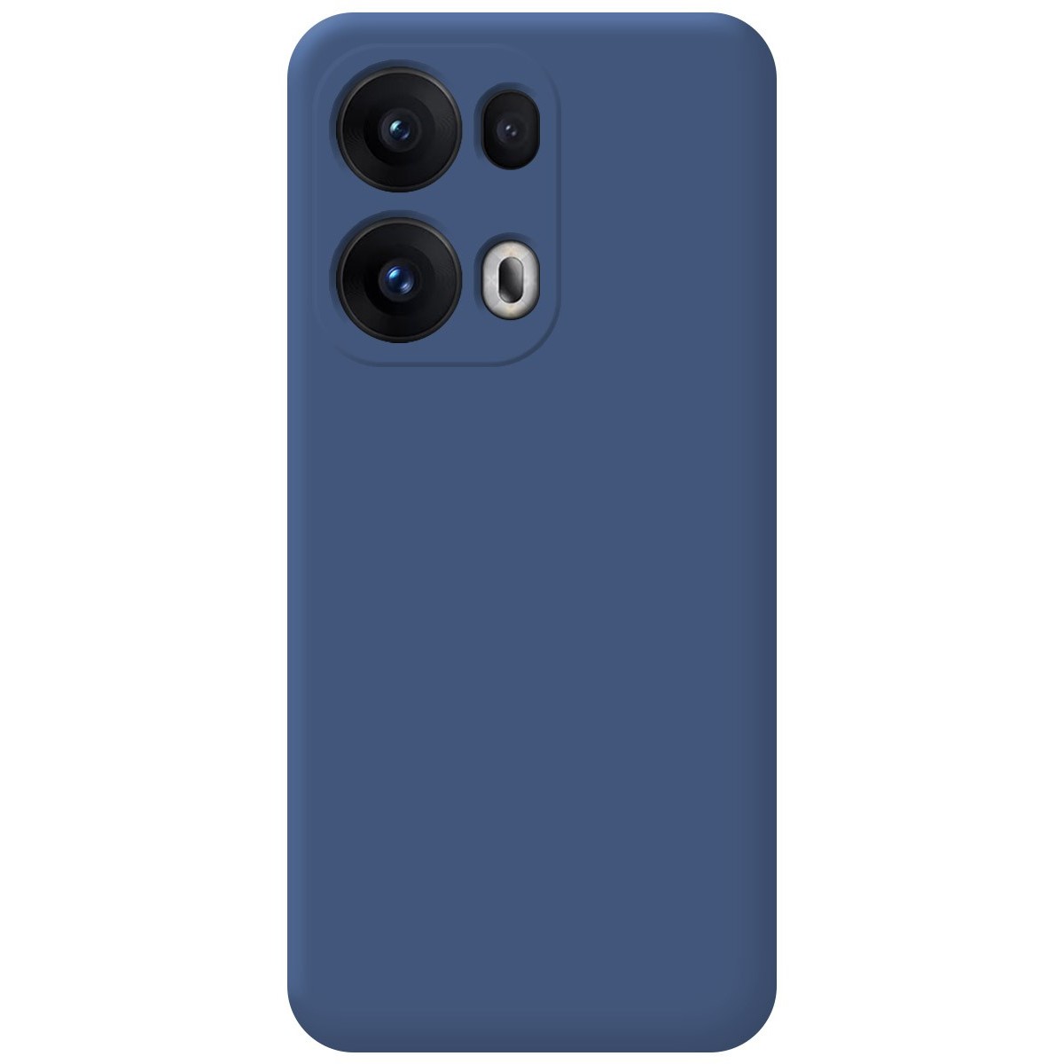 Funda Silicona Líquida Ultra Suave para Oppo Reno 13 Pro 5G color Azul