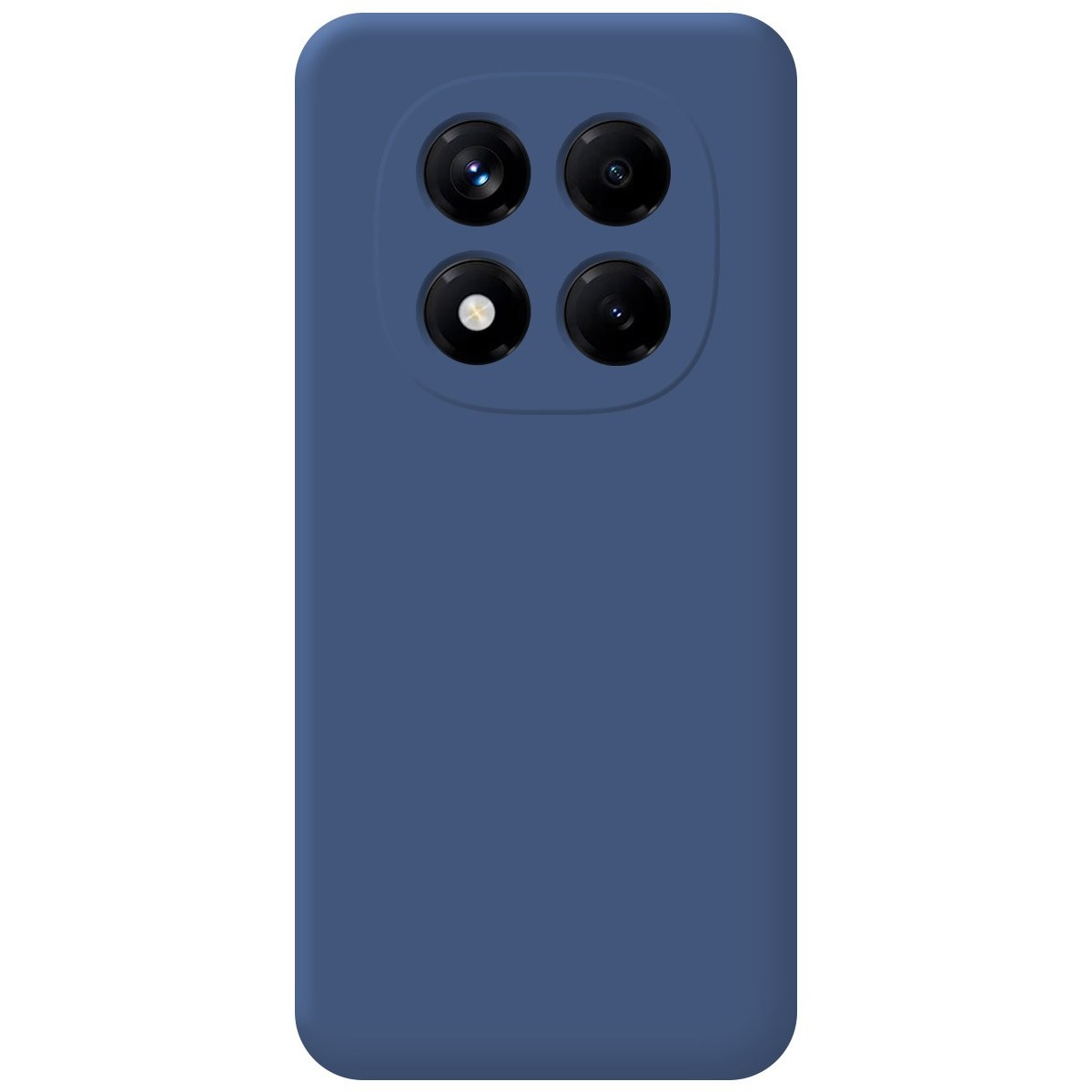 Funda Silicona Líquida Ultra Suave para Xiaomi Redmi Note 14 Pro 4G color Azul
