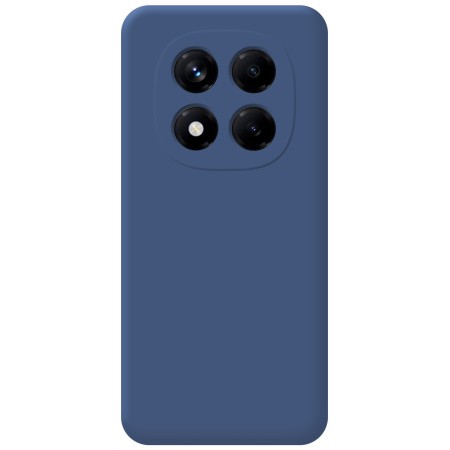 Funda Silicona Líquida Ultra Suave para Xiaomi Redmi Note 14 Pro 4G color Azul