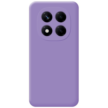 Funda Silicona Líquida Ultra Suave para Xiaomi Redmi Note 14 Pro 4G color Morada
