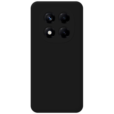 Funda Silicona Líquida Ultra Suave para Xiaomi Redmi Note 14 Pro 4G color Negra