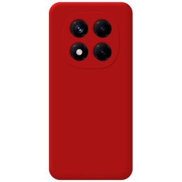 Funda Silicona Líquida Ultra Suave para Xiaomi Redmi Note 14 Pro 4G color Roja 2