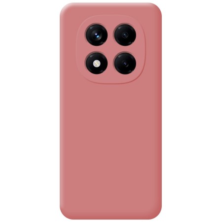 Funda Silicona Líquida Ultra Suave para Xiaomi Redmi Note 14 Pro 4G color Rosa