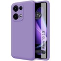 Funda Silicona Líquida Ultra Suave para Oppo Reno 13 5G color Morada