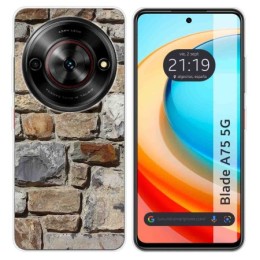 Funda Silicona para Zte Blade A75 5G diseño Ladrillo 03 Dibujos
