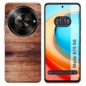 Funda Silicona para Zte Blade A75 5G diseño Madera 02 Dibujos