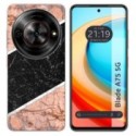 Funda Silicona para Zte Blade A75 5G diseño Mármol 07 Dibujos