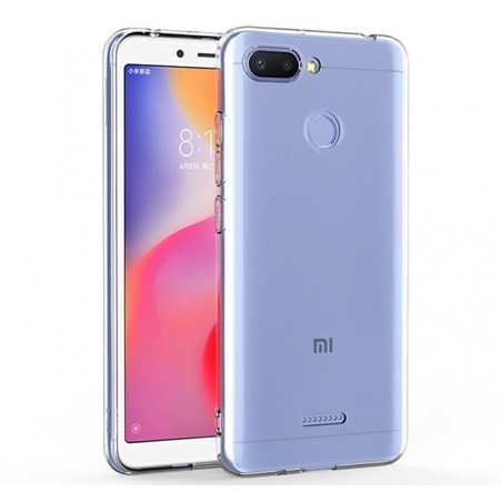 Funda Gel Tpu Fina Ultra-Thin 0,5mm Transparente para Xiaomi Redmi 6