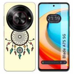 Funda Silicona para Zte Blade A75 5G diseño Atrapasueños Dibujos