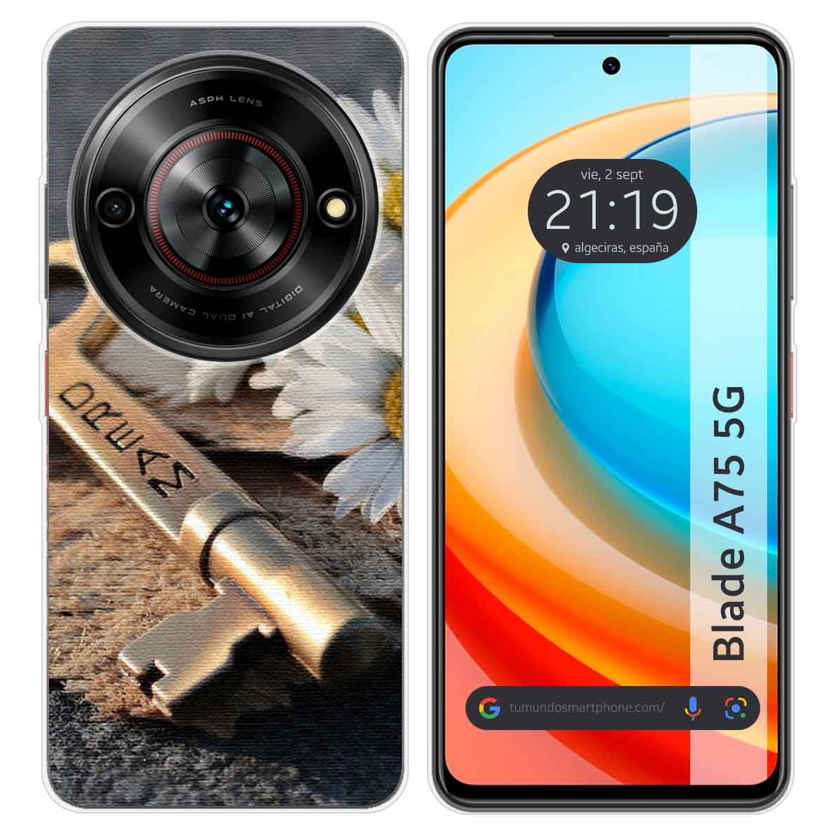 Funda Silicona para Zte Blade A75 5G diseño Dream Dibujos