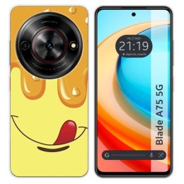 Funda Silicona para Zte Blade A75 5G diseño Helado Vainilla Dibujos