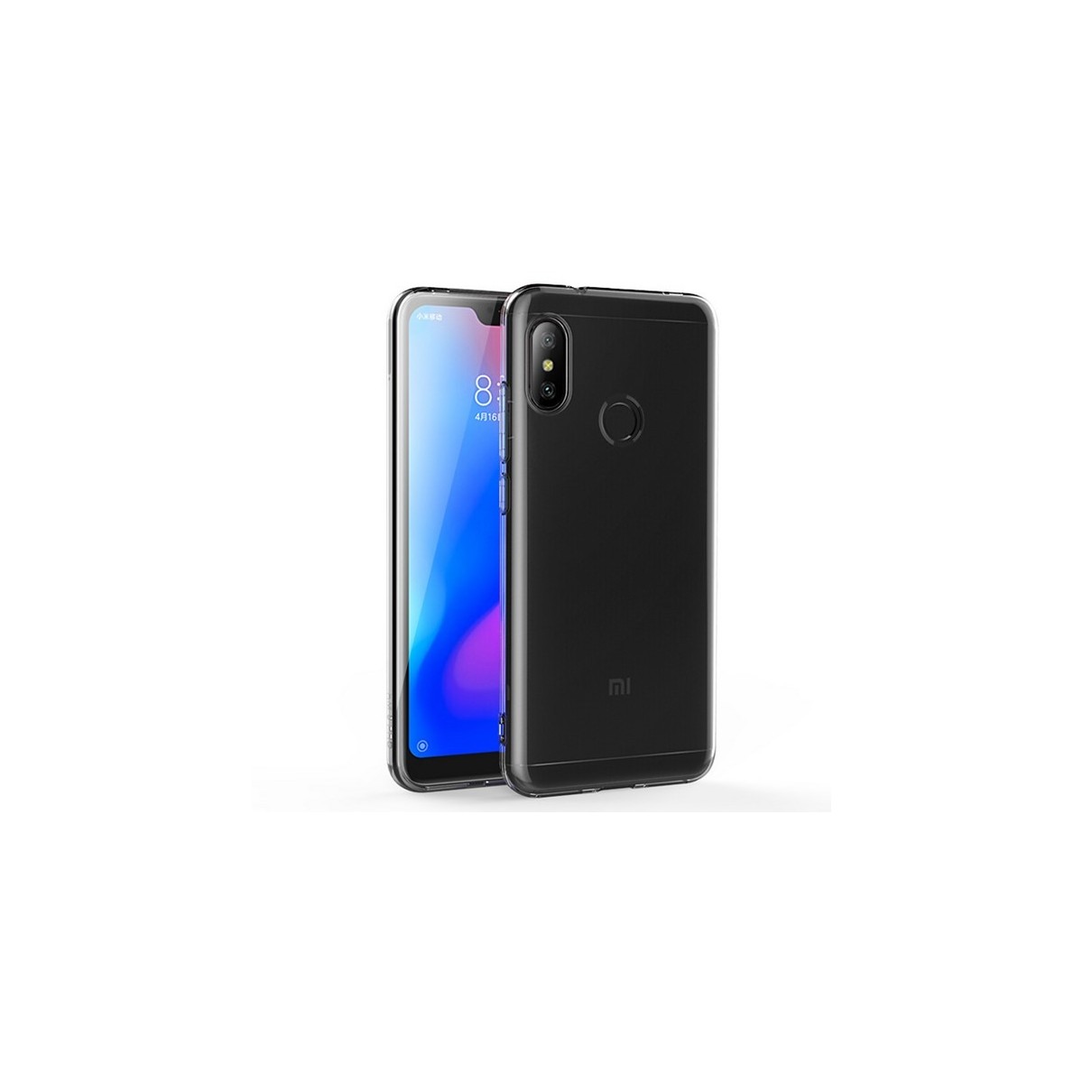 Funda Gel Tpu Fina Ultra-Thin 0,5mm Transparente para Xiaomi Redmi 6 Pro / Mi A2 Lite