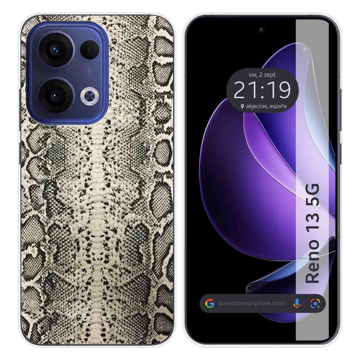 Funda Silicona para Oppo Reno 13 5G diseño Animal 01 Dibujos