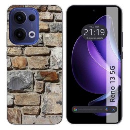 Funda Silicona para Oppo Reno 13 5G diseño Ladrillo 03 Dibujos