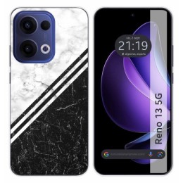 Funda Silicona para Oppo Reno 13 5G diseño Mármol 01 Dibujos
